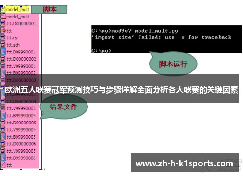 欧洲五大联赛冠军预测技巧与步骤详解全面分析各大联赛的关键因素